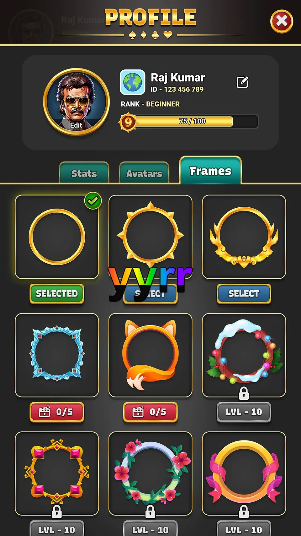 yyrr Tangkapan Layar Resmi APK